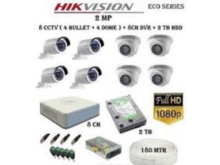 EID Offer 8 Pcs Hikvision 2MP Full HD CCTV Package