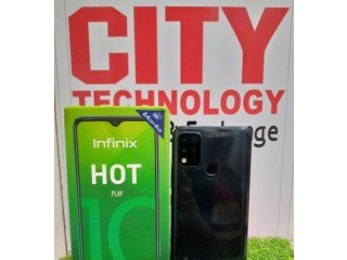 Infinix Hot 10 Play 4/64 officials Black (Used)