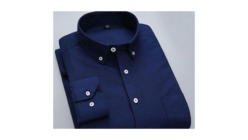 premium-solid-navy-blue-color-formal-shirt-for-men-big-0