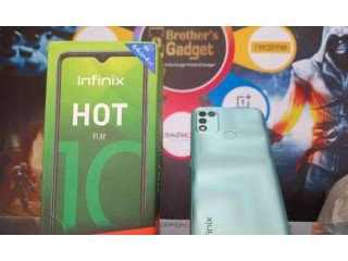 Infinix Hot 10 Play 4/64GB Full Box (Used)