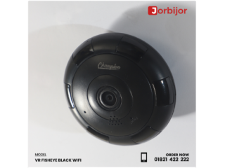 VR Fisheye Black Wi-Fi Camera